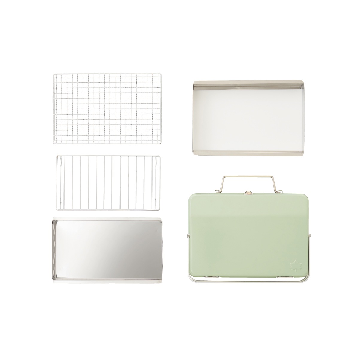 LOGOS ロゴス グリルアタッシュ S 81060980 / アタッシュケース型 卓上ミニグリル