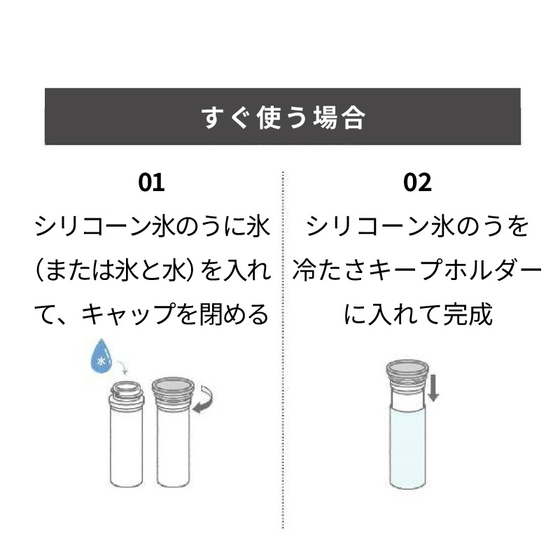 ＜期間限定！送料無料＞【選択あり】Peacock アイスパック  シリコーン氷のうタイプ ABB-L30/ ブルーグレー ホワイト