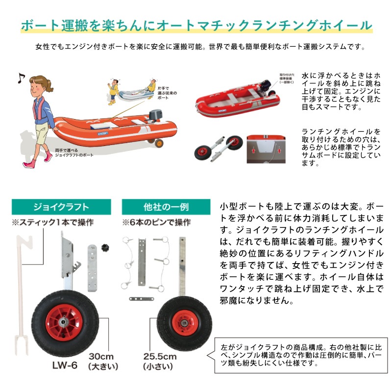 JOYCRAFT ジョイクラフト ゴムボート グランド305 グレー 免許不要 定員4名 オリジナルセット