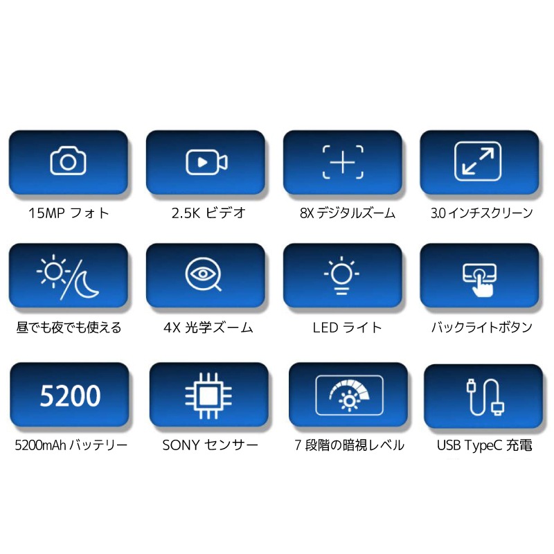 <メーカー直送> ナイトハンターS SO-C01 /暗闇でも撮影できる暗視双眼鏡