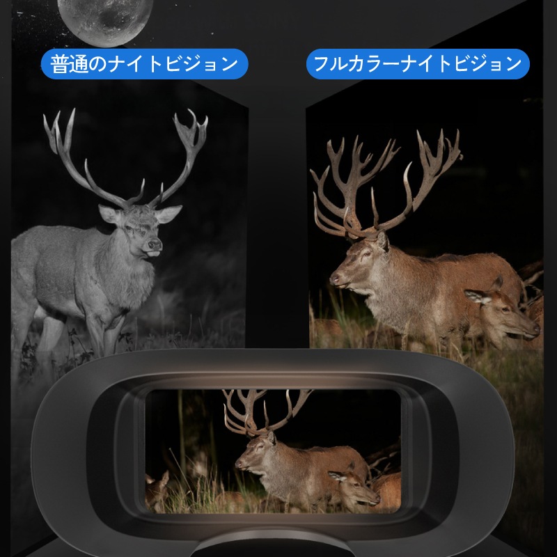 <メーカー直送> ナイトハンターS SO-C01 /暗闇でも撮影できる暗視双眼鏡
