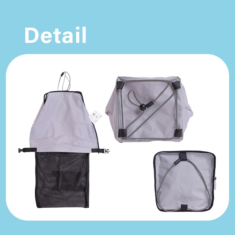 レスキューランドリーバッグ　洗剤付き  / グレー 洗濯バッグ 防災グッズ ウォーターバッグ