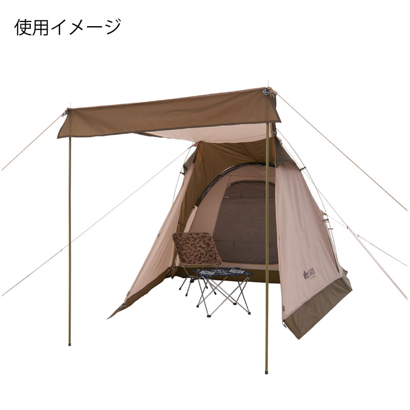 LOGOS ロゴス Tradcanvas リビング・DUO-BA 71805574 / テント キャンプ オーニング