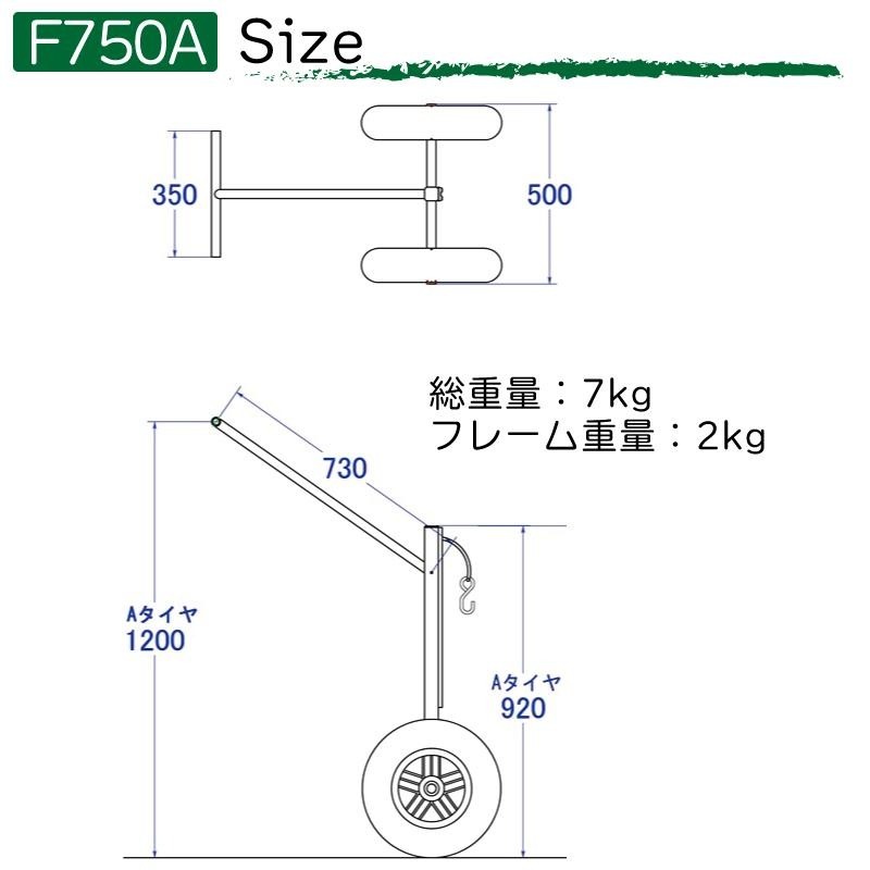 <メーカー直送><送料都度見積もり>ファクトリーゼロ バウドーリー 新型 F750A Ａタイヤ