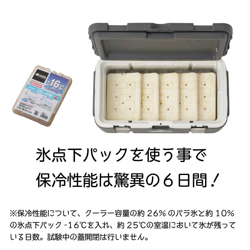 LOGOS ロゴス サーモテクト 氷点下クーラー タフ 50-BJ 81670130 / クーラーボックス クーラーBOX キャンプ 旅行