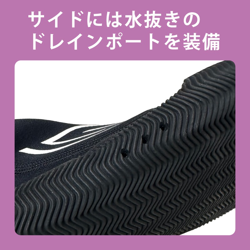 SLIPPERY スリッパリー  アンプシューズ AMP SHOES ブラック / 25㎝ 26㎝ 27㎝ 28㎝ 29㎝