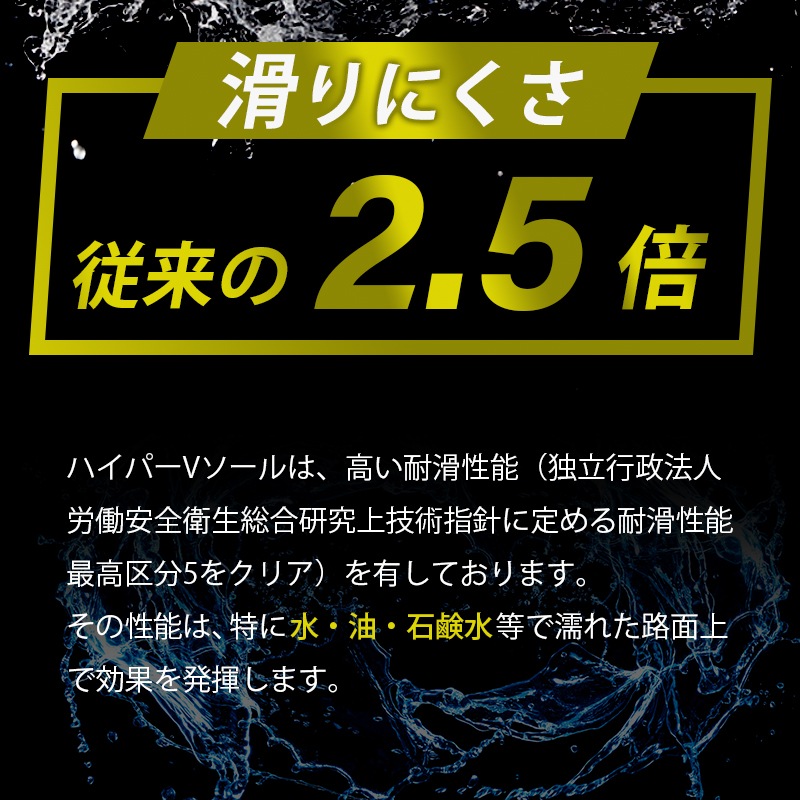 【選択あり】日進ゴム HyperV DELTA DSV-3600　長靴 3S SS S M L LL 3L / ホワイト 防滑 軽量 耐油 インナー入り 　