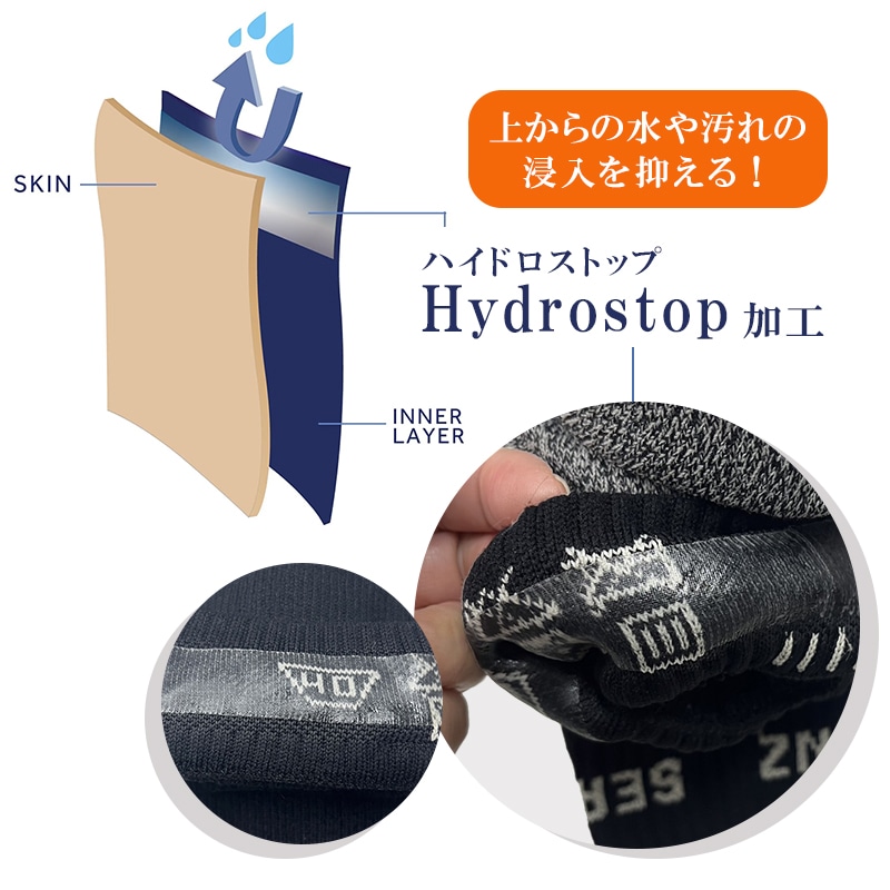 【選択あり】 Seal Skinz シールスキンズ 完全防水ソックス All Weather Mid Length BRISTON 11124215 / S M L XL 靴下 ブラックグレー