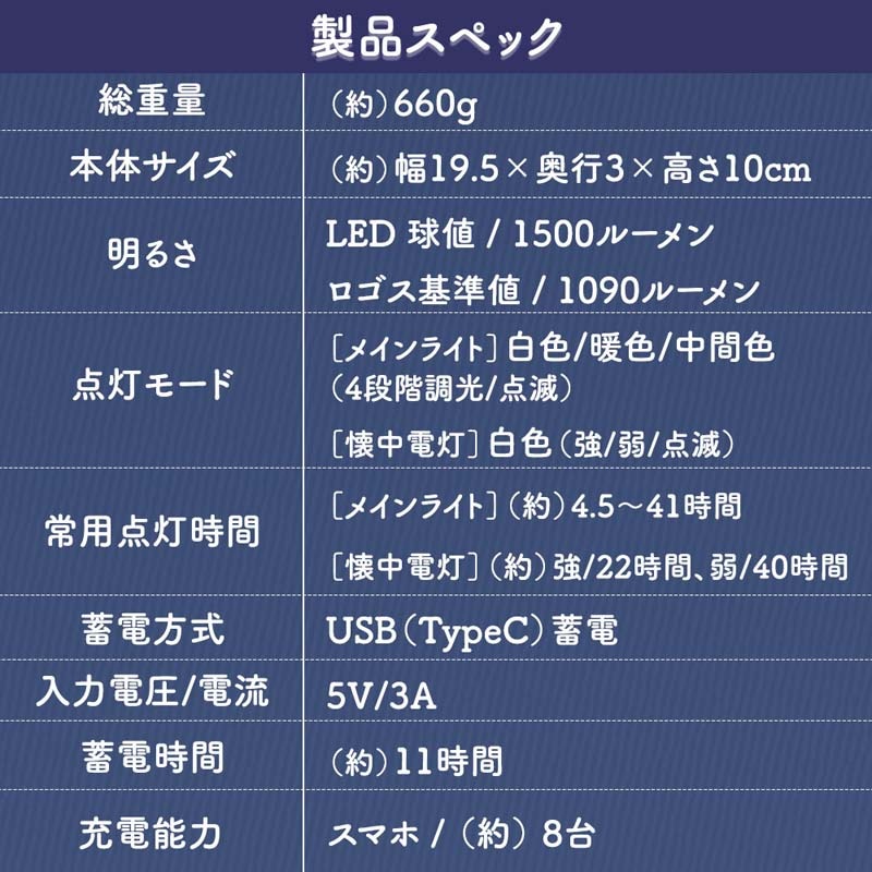 LOGOS ロゴス 野電 パワーストックランタン2000 スマートワイヤレス