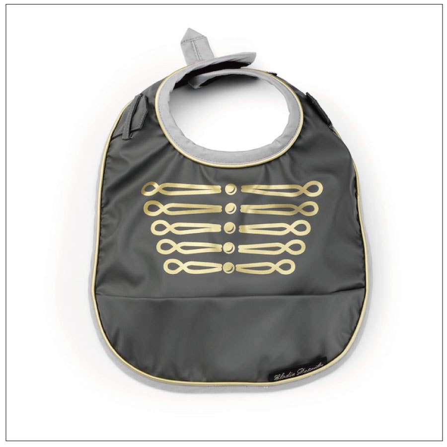 Elodie Details/ お食事エプロン (Golden Grey)