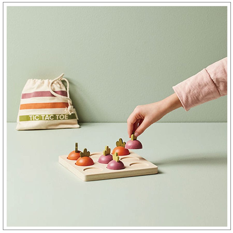 kids concept //木製ゲームの Bistro Vegie TicTocToe