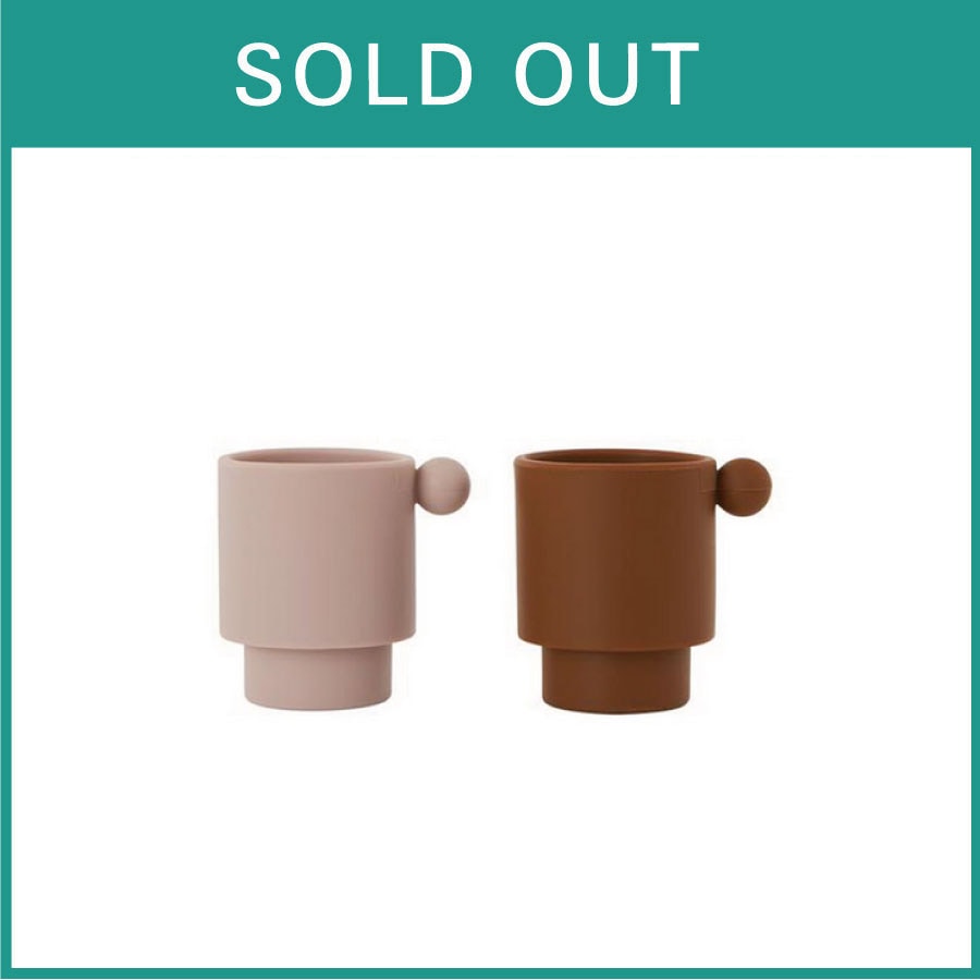oyoy// inka tiny cups(caramel/rose)