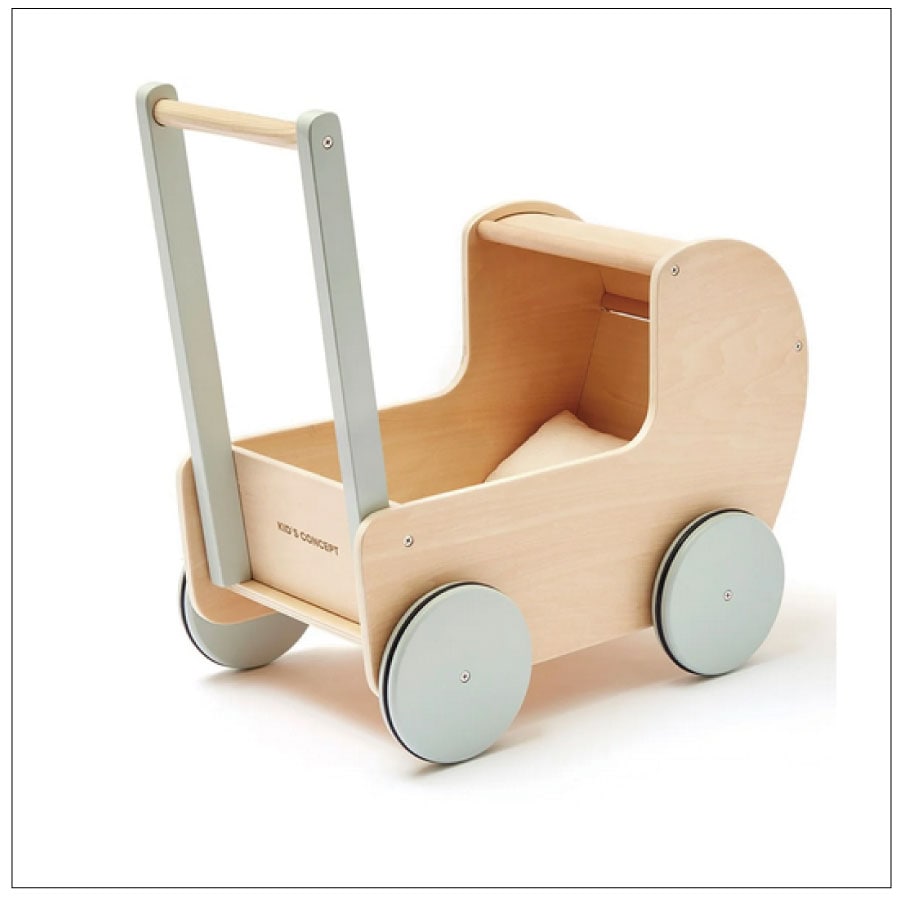 kids concept //木製おもちゃのストローラー（手押し車）