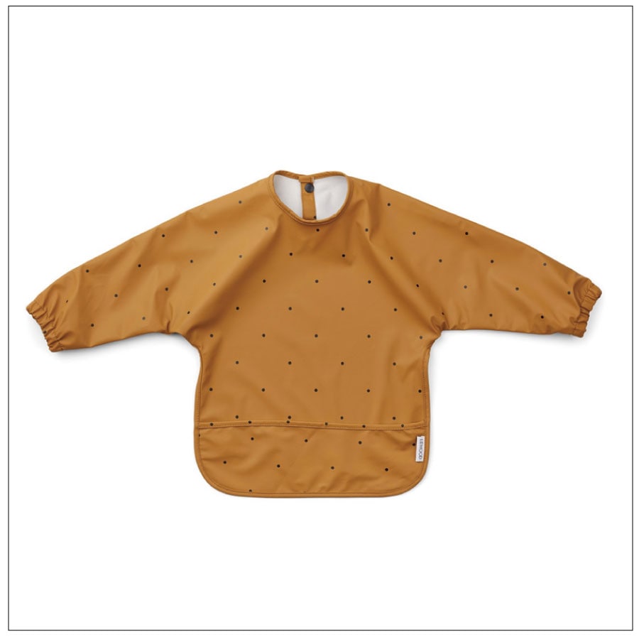liewood// スモック (black dots/mustard)