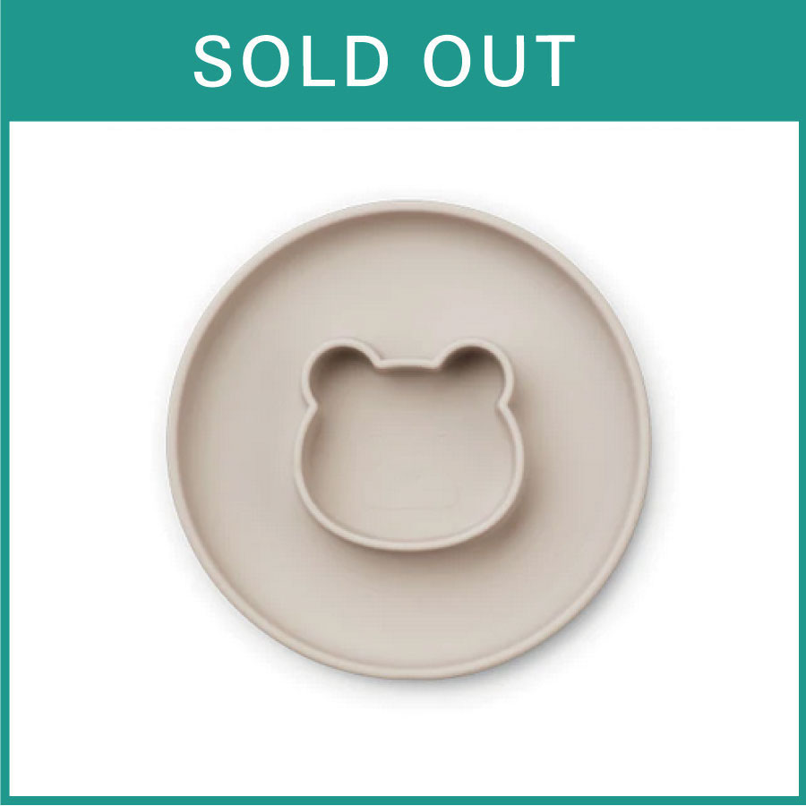 liewood// シリコンプレート(bear/sandy)