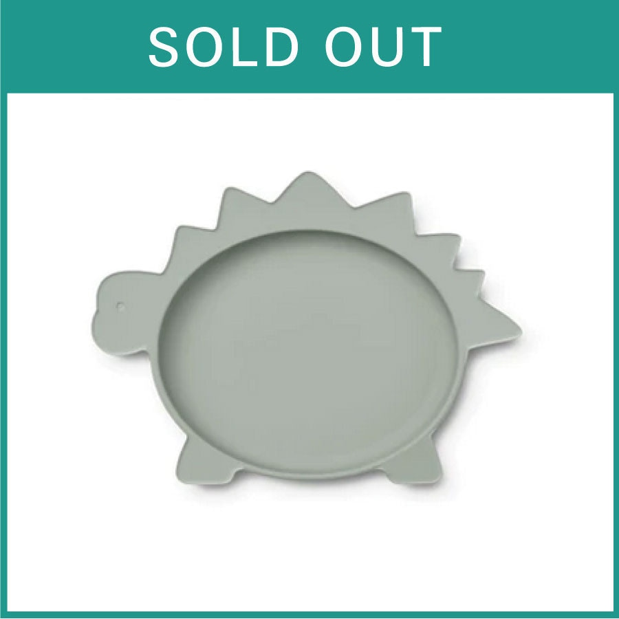 liewood //シリコンプレート（dino/dove green）