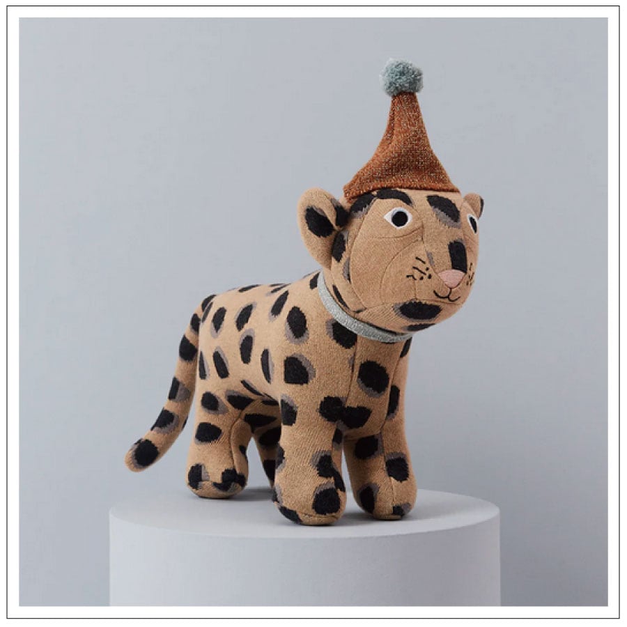 oyoy mini// ぬいぐるみ（Elvis Leopard）
