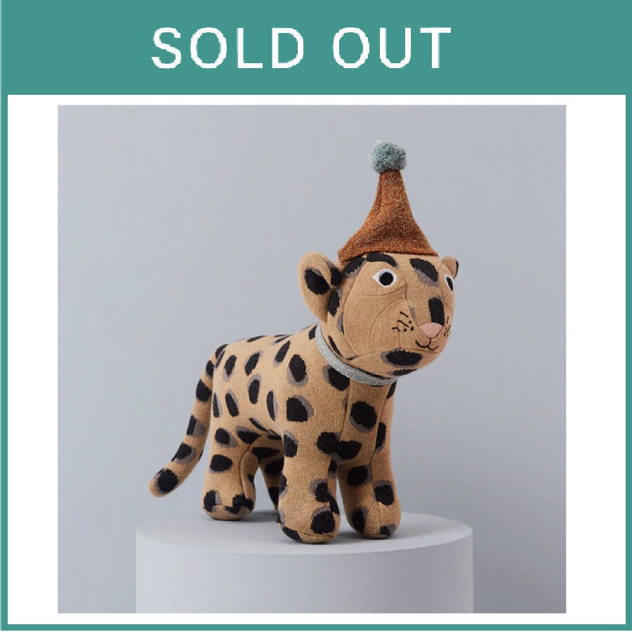 oyoy mini// ぬいぐるみ（Elvis Leopard）