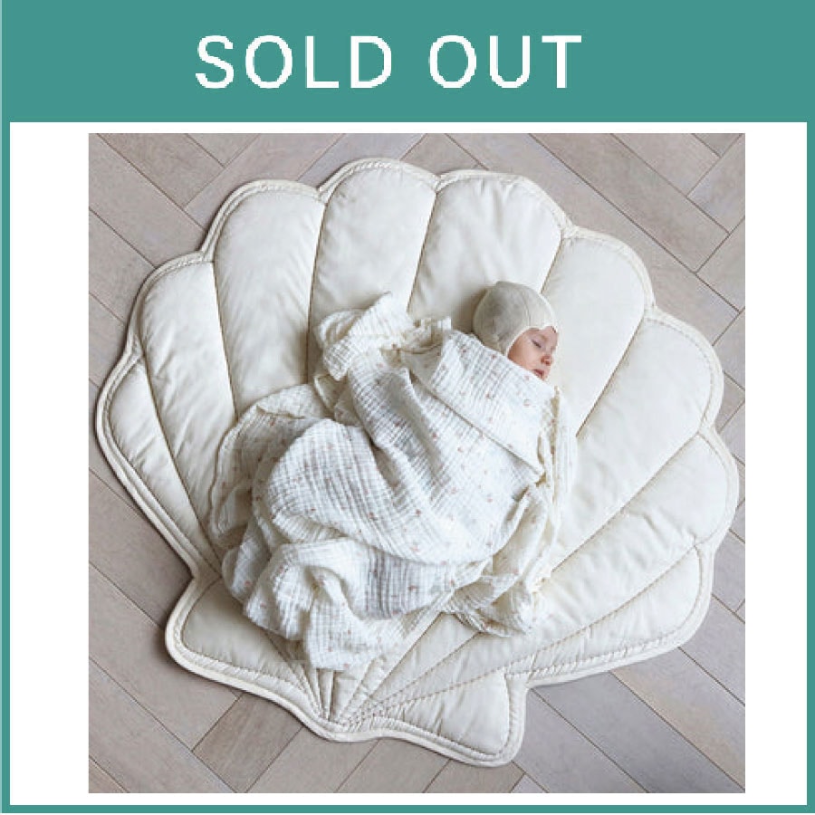 Cam Cam Copenhagen //プレイマット(Sea Shell /pearl white)
