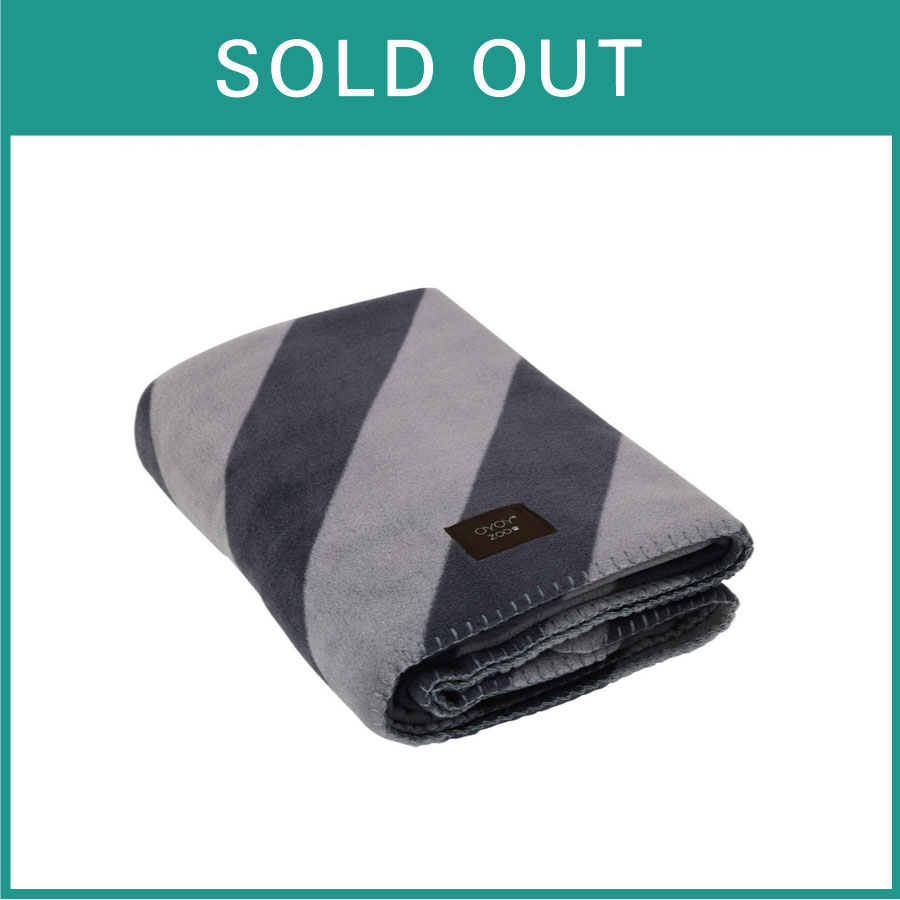 oyoy zoo//Kaya Dog Blanket（black）