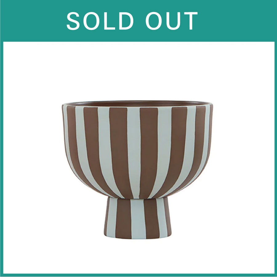 oyoy living//ToppuBowl (dusty blue/choko)