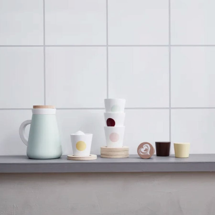 【kid's concept】キッズコンセプト フィーカティーセット　Swedish fika drinks play set