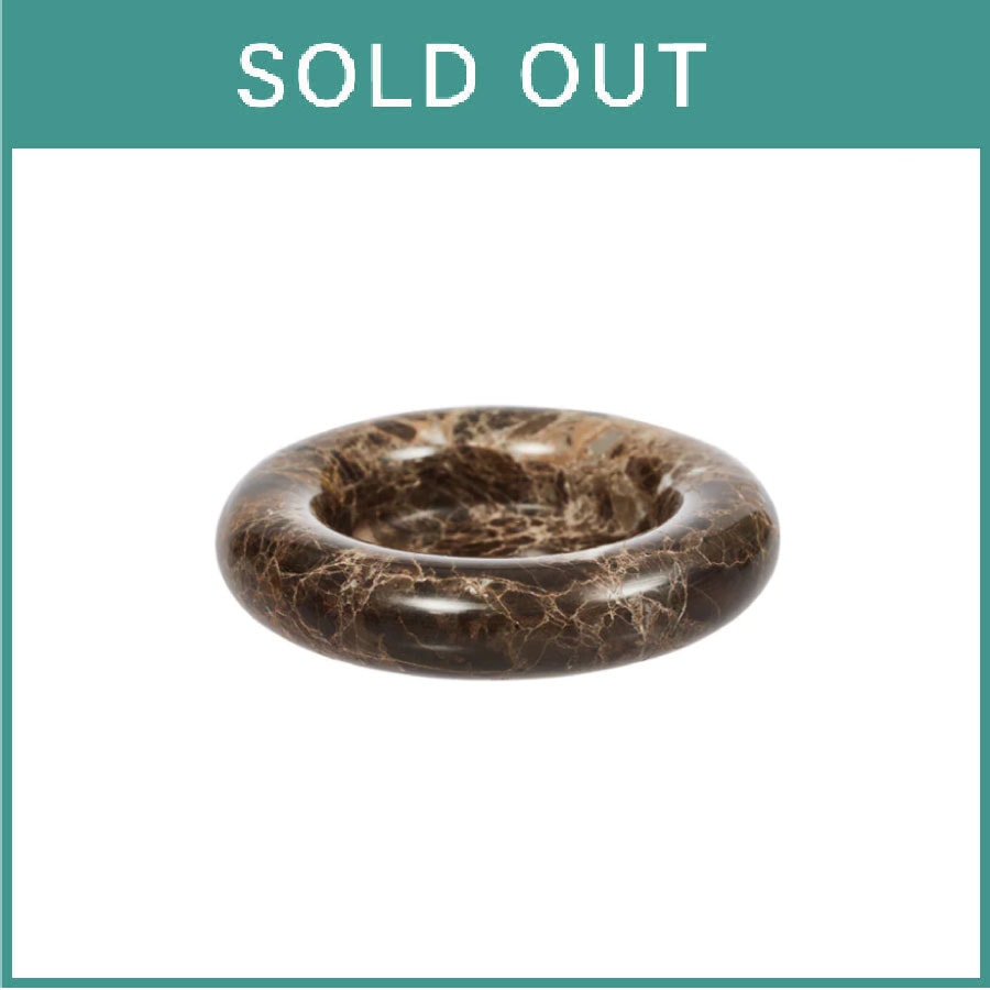 oyoy living//Savi Marble Candleholder(choko)L