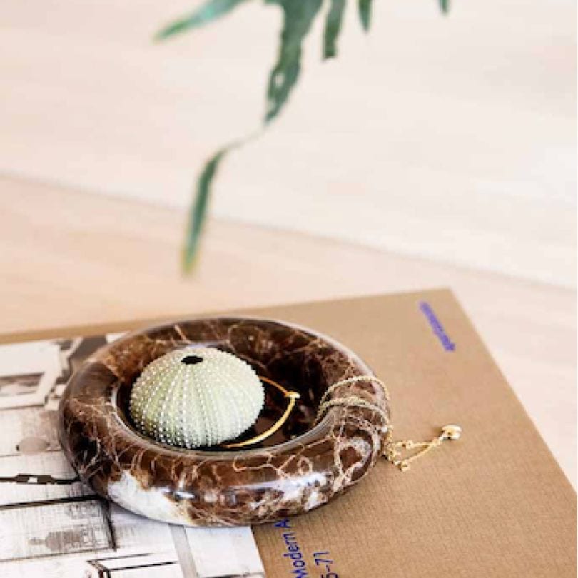 oyoy living//Savi Marble Candleholder(choko)L