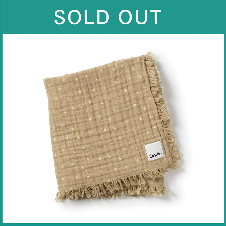 Elodie エロディ  Soft Cotton Blanket ソフトコットンブランケット (Lemon Sprinkles)