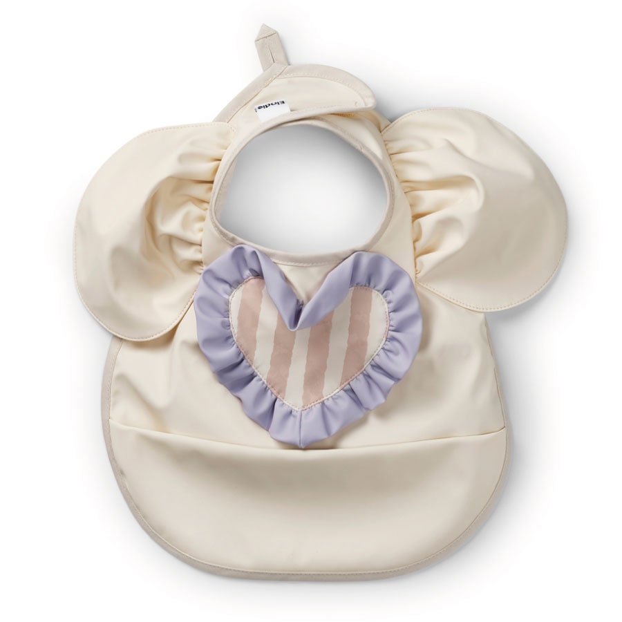 【Elodie】 エロディBaby Bib - Oat White お食事エプロン 