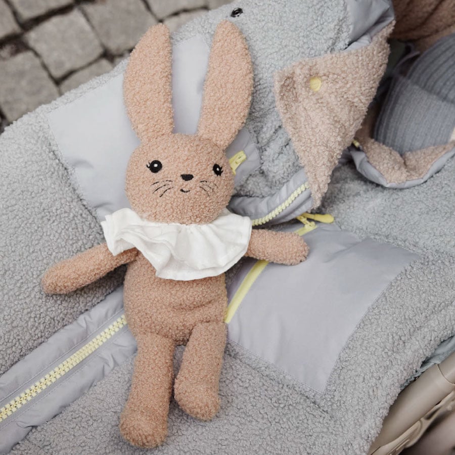 【Elodie】 エロディSnuggle ぬいぐるみ  pink boucle Britney ふわふわうさぎ