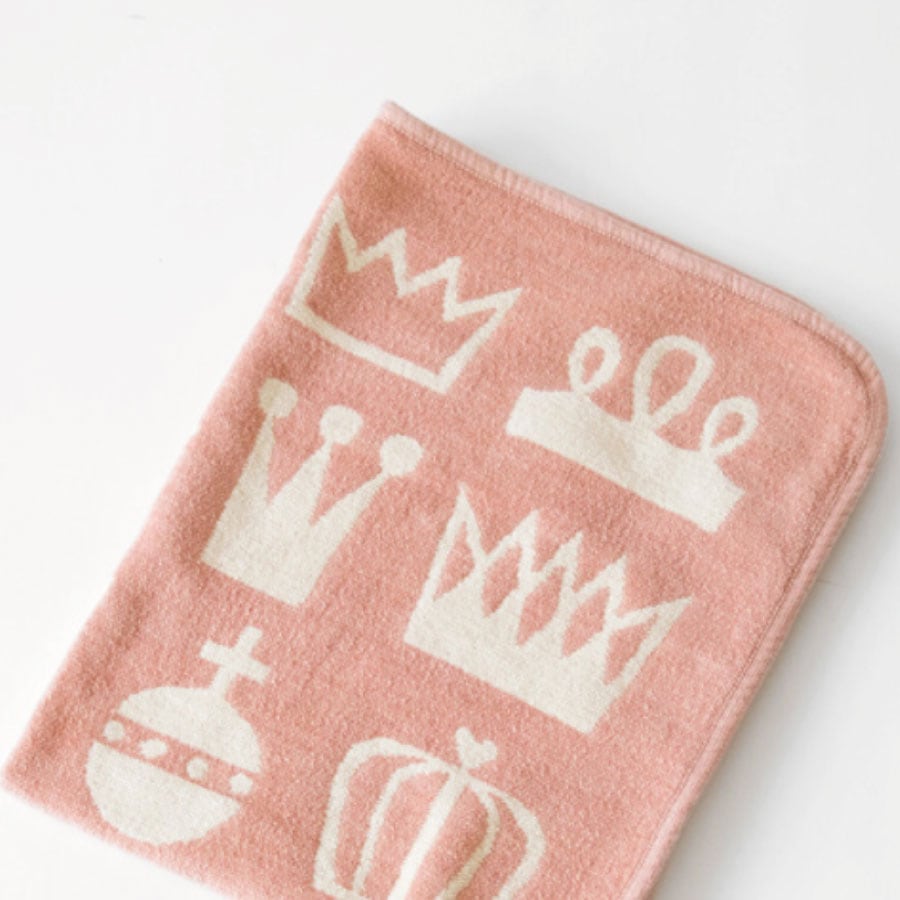 KLIPPAN クリッパン シュニールコットンミニブランケット(ロイヤルピンク) 2020