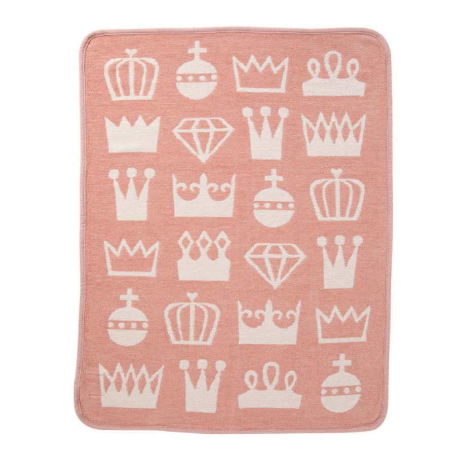 KLIPPAN クリッパン シュニールコットンミニブランケット(ロイヤルピンク) 2020