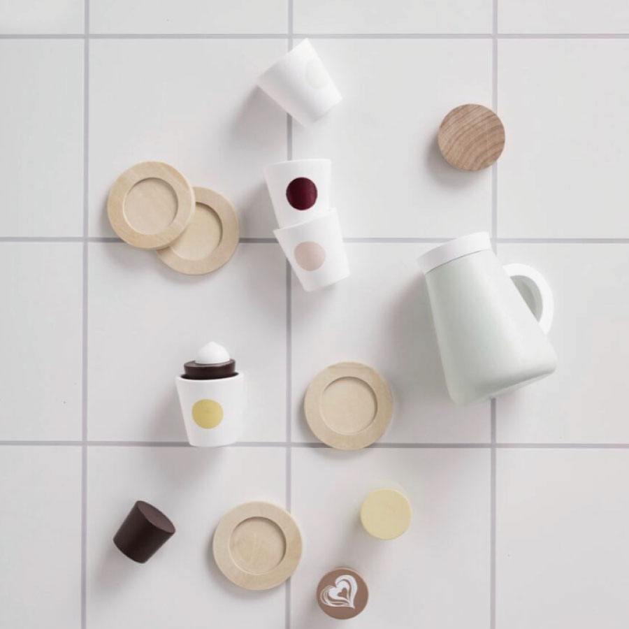 【kid's concept】キッズコンセプト フィーカティーセット　Swedish fika drinks play set