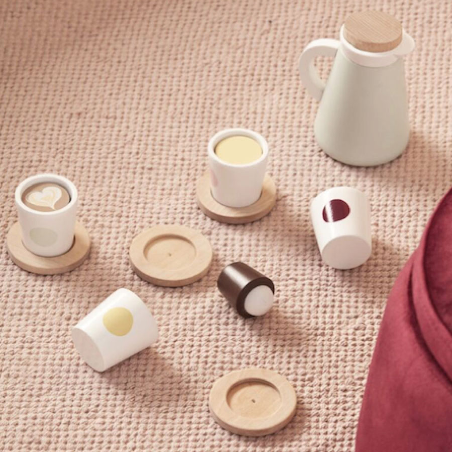 【kid's concept】キッズコンセプト フィーカティーセット　Swedish fika drinks play set