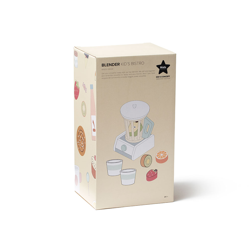 【kid's concept】キッズコンセプト　Blender play set　ブレンダー　木製おもちゃ　おままごと