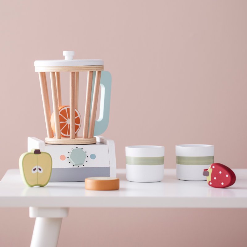 【kid's concept】キッズコンセプト　Blender play set　ブレンダー　木製おもちゃ　おままごと