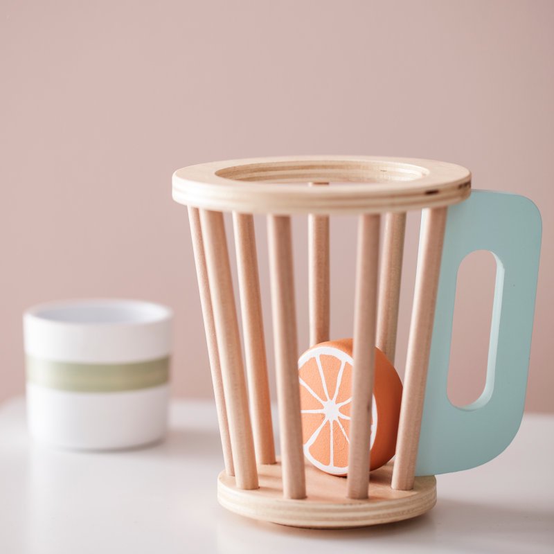 【kid's concept】キッズコンセプト　Blender play set　ブレンダー　木製おもちゃ　おままごと