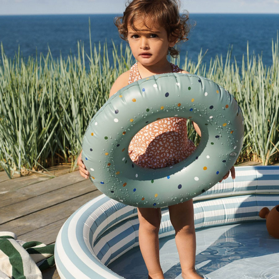 【liewood】　リーウッド Baloo Small Swim Ring　浮き輪　安全な浮き輪　BAPフリー　１歳用　２歳用　３歳用