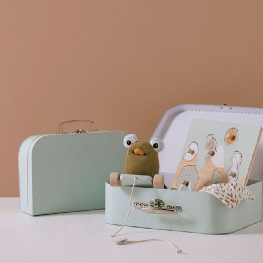 Kid's concept キッズコンセプト papaertrunk ペーパートランク bags ２個セット（LightGreen）