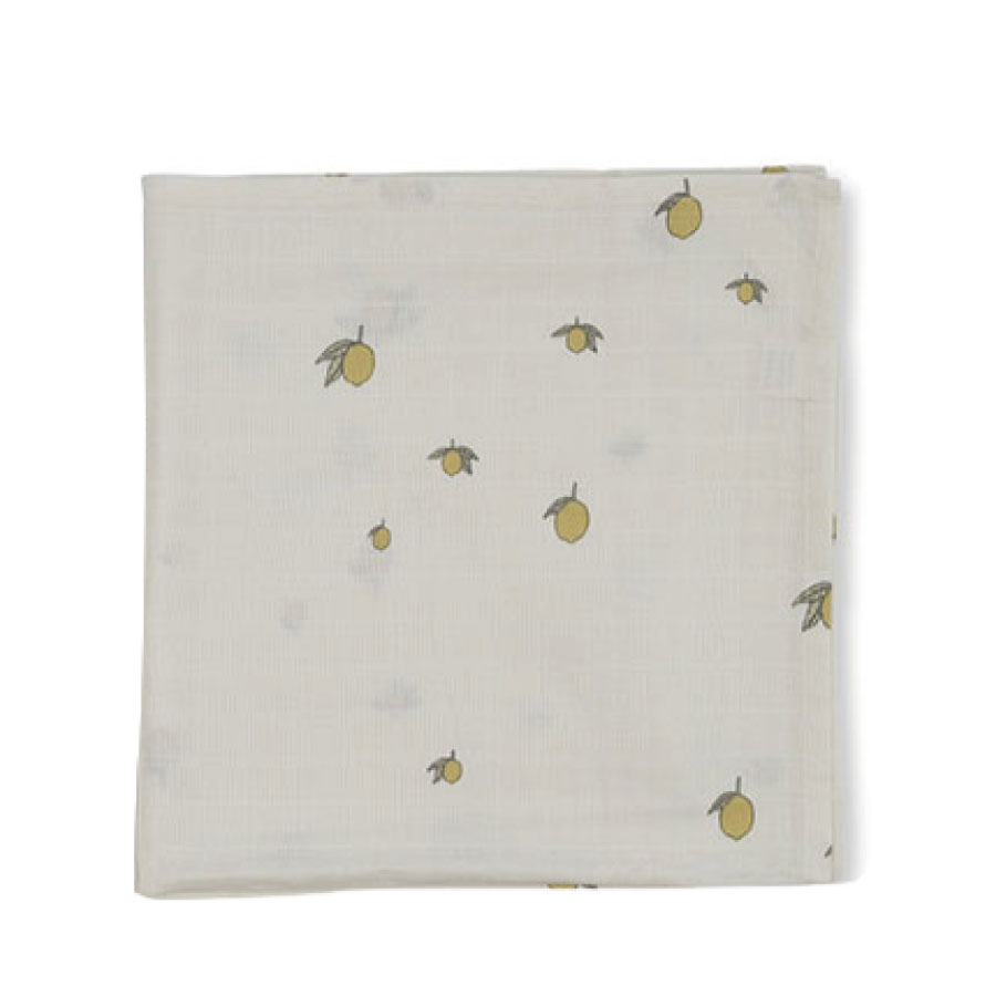 konges slojd //1 PACK MUSLIN CLOTH (LEMON)