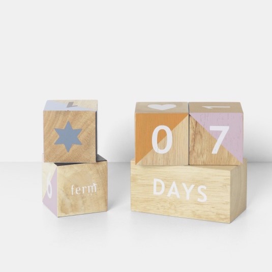 ferm living KIDS //Age wooden blocks