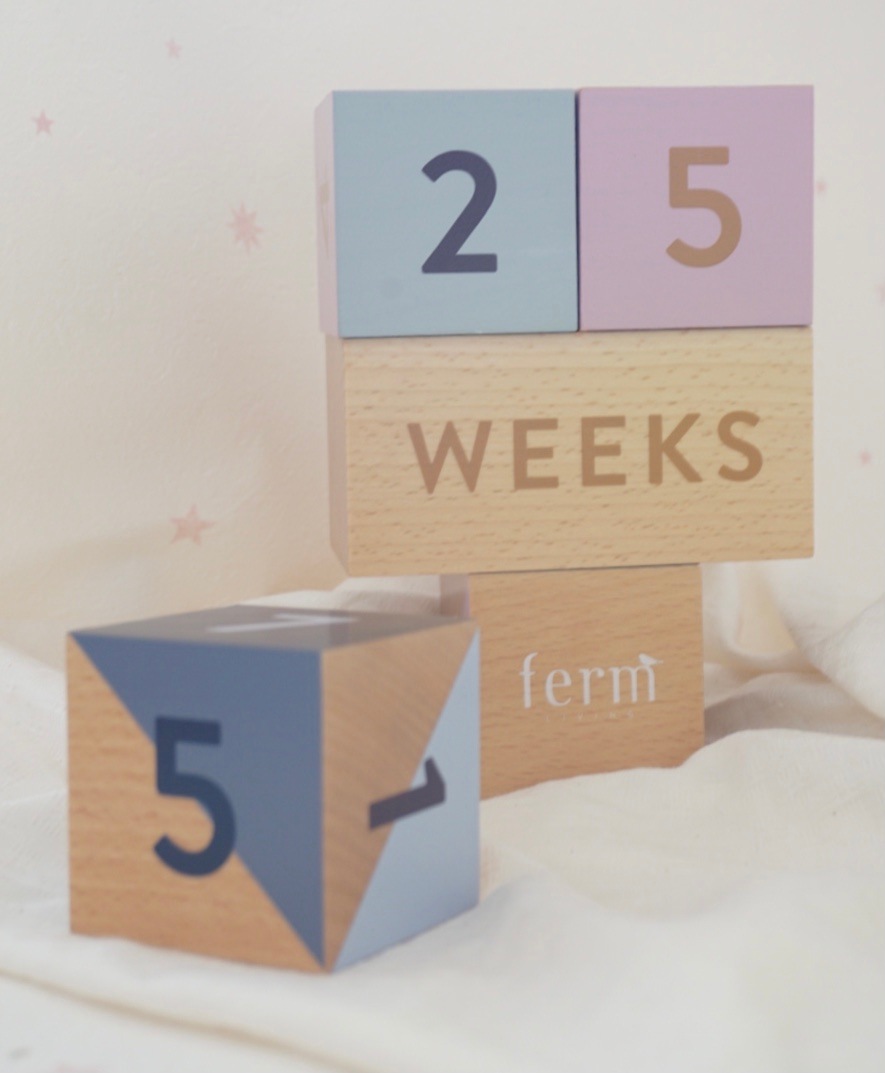 ferm living KIDS //Age wooden blocks