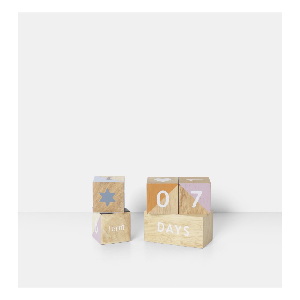ferm living KIDS //Age wooden blocks