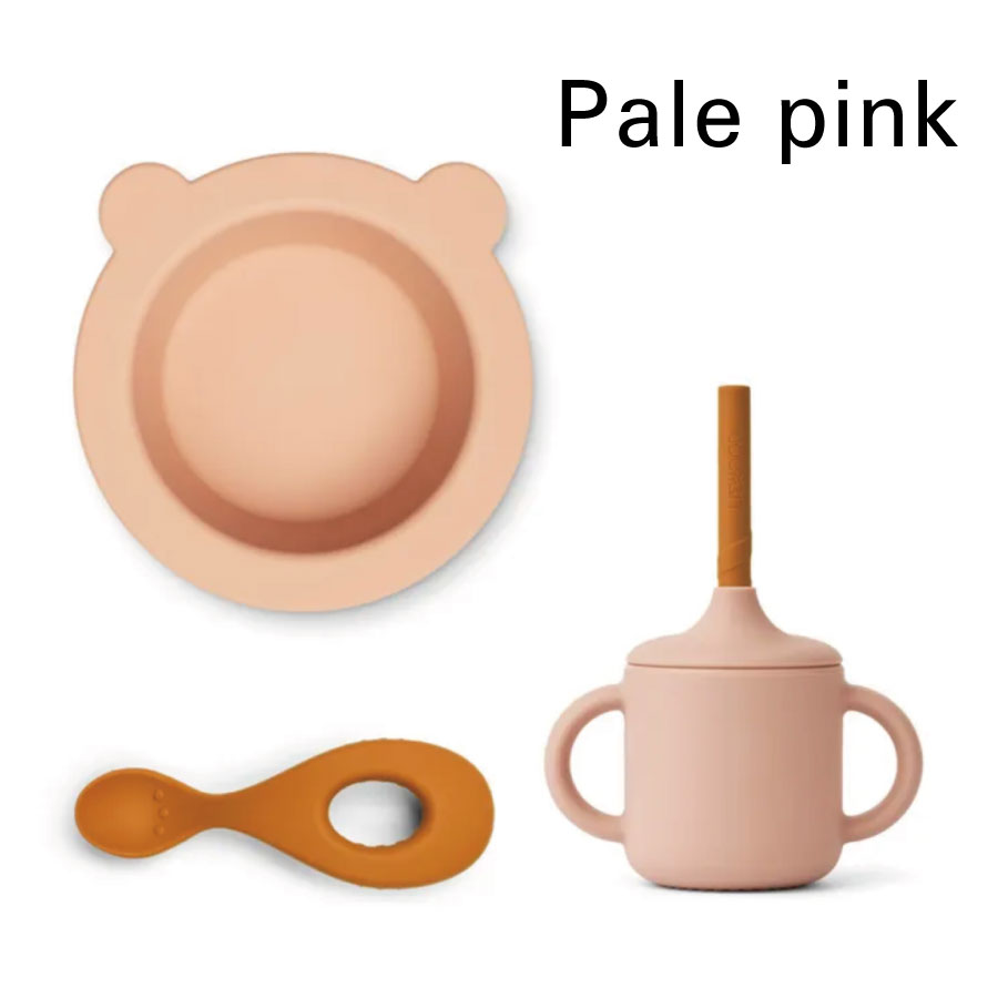 【liewood】リーウッド Kali Tableware Set - 3 Pieces  シリコン食器３点セットSILICONNE TABLEWARE　離乳食　出産祝い　ギフト