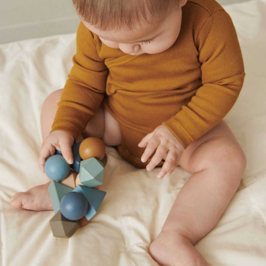 【liewood 】リーウッド Anna Rassel  おもちゃ ラトル 歯固め 木のおもちゃ