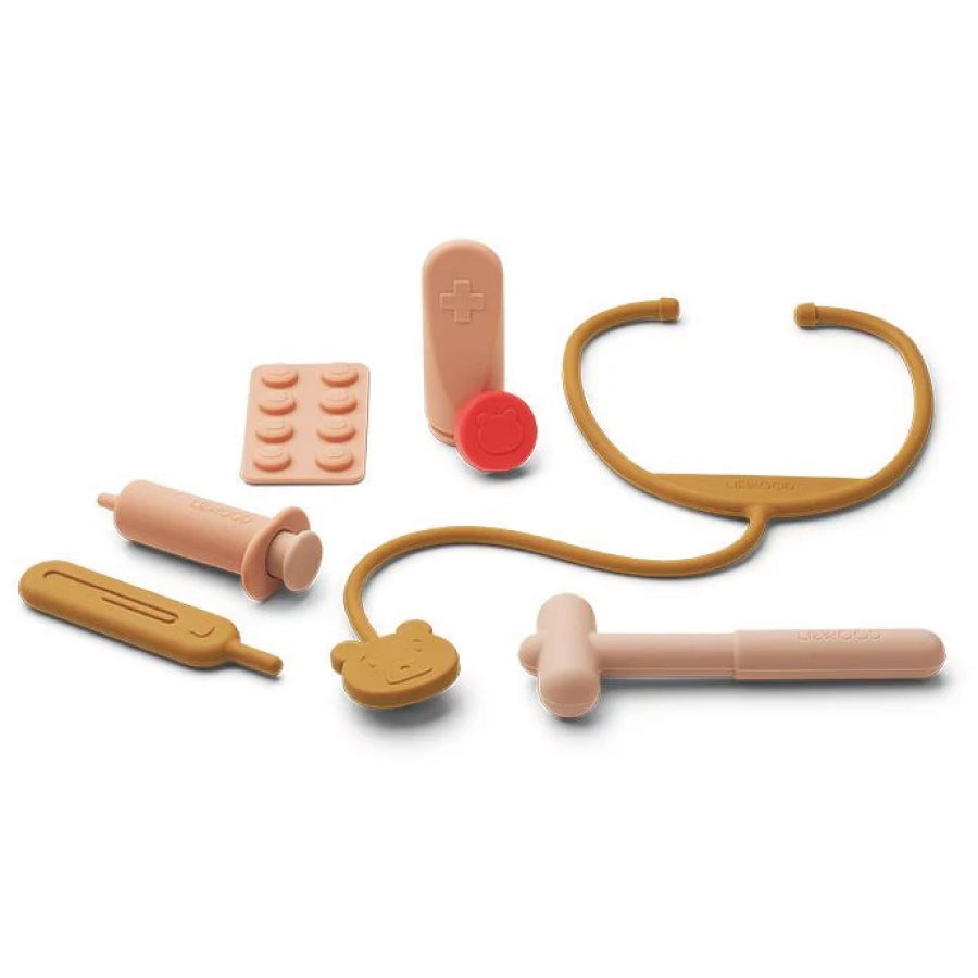 【liewood】リーウッド Lennart ドクターセット シリコンおもちゃ お医者さんごっこ 医者