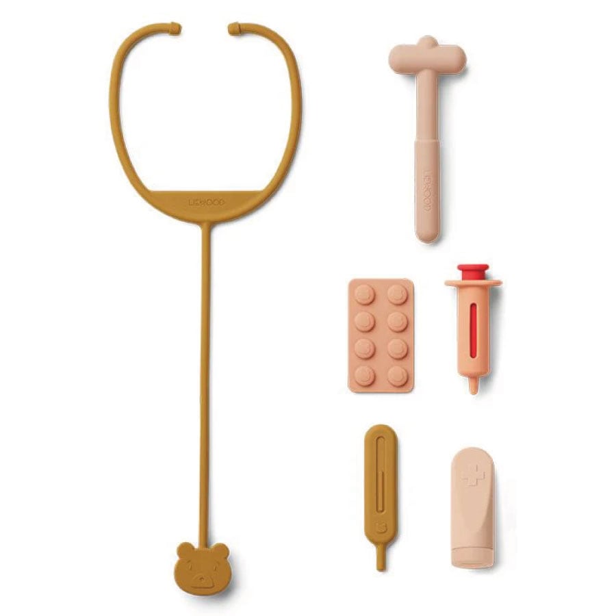 【liewood】リーウッド Lennart ドクターセット シリコンおもちゃ お医者さんごっこ 医者