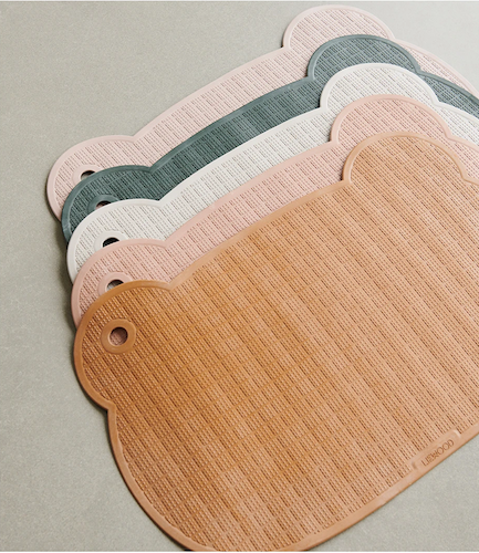 liewood// ナチュラルラバーバスマット (rose)