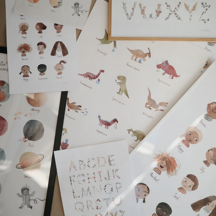 mushie//ポスターdino(50*70)